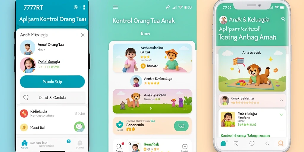 Tampilan antarmuka 777RT yang sederhana dan fungsional.