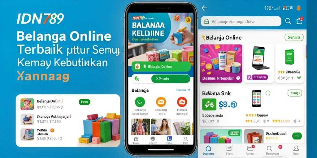 Tampilan antarmuka pengguna IDN789 yang menarik dan mudah digunakan.