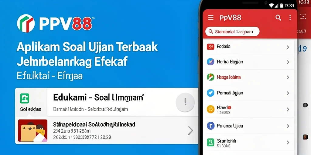 Tampilan antarmuka aplikasi PPV88 yang intuitif dan interaktif.