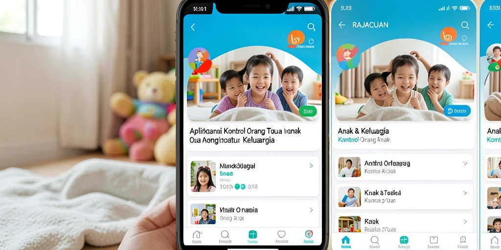 Antarmuka RAJACUAN yang intuitif dan mudah digunakan.