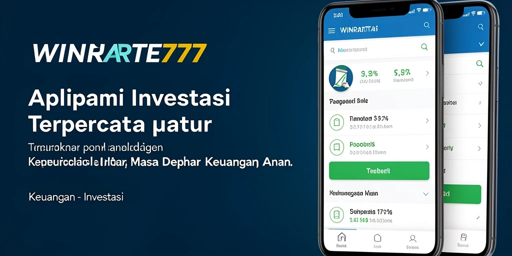 Antarmuka aplikasi WINRATE777 yang intuitif untuk investasi efektif.